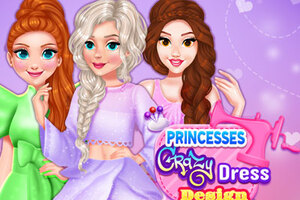 Princesses Crazy Dress Design